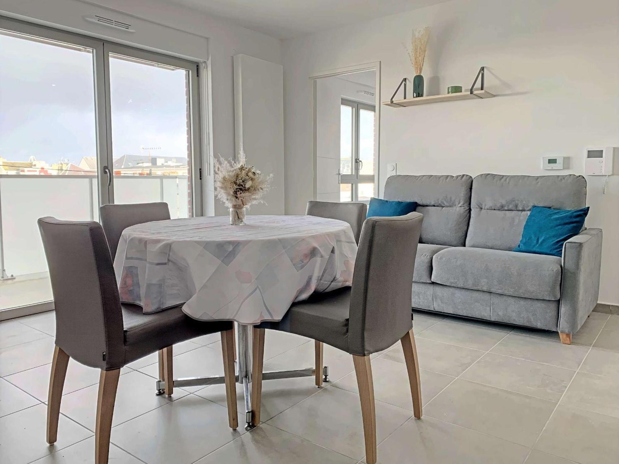 Superbe T2 A Berck-Plage - Balcon, Parking Prive Et Acces Plage - Fr-1-646-36 Exterior foto